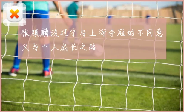 张镇麟谈辽宁与上海夺冠的不同意义与个人成长之路